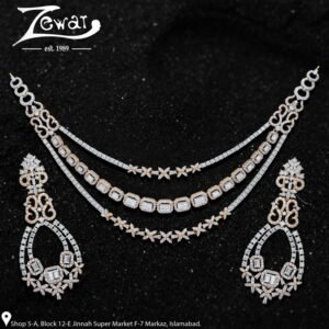 Diamond Necklace Design 018