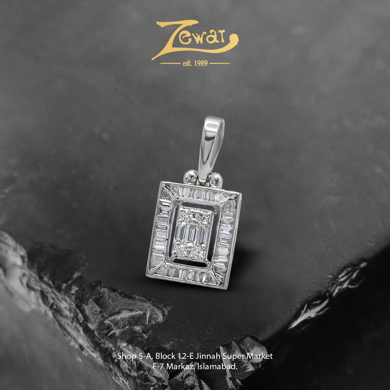 Diamond Pendant Design 013