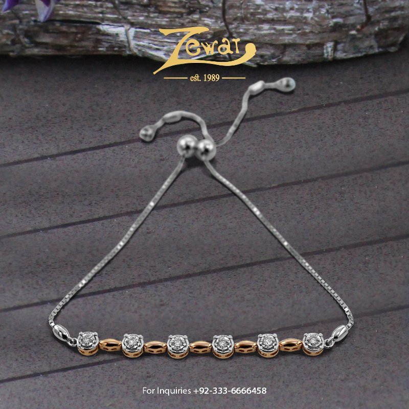 Gold Bracelet Design 071