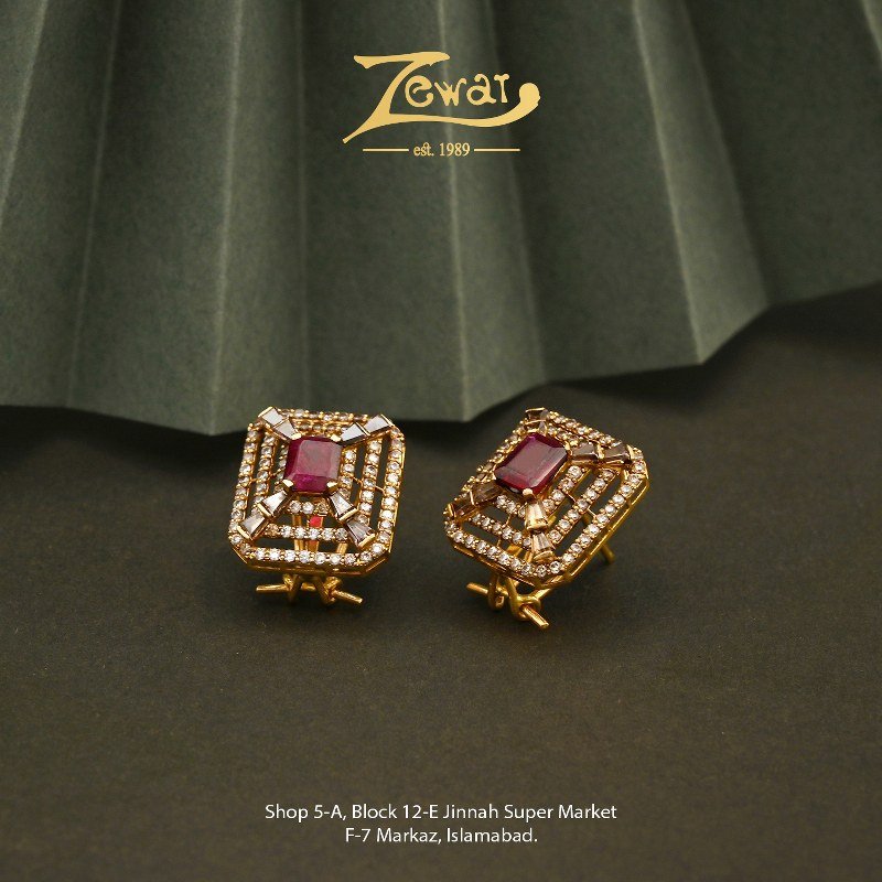Gold Earring Design 050
