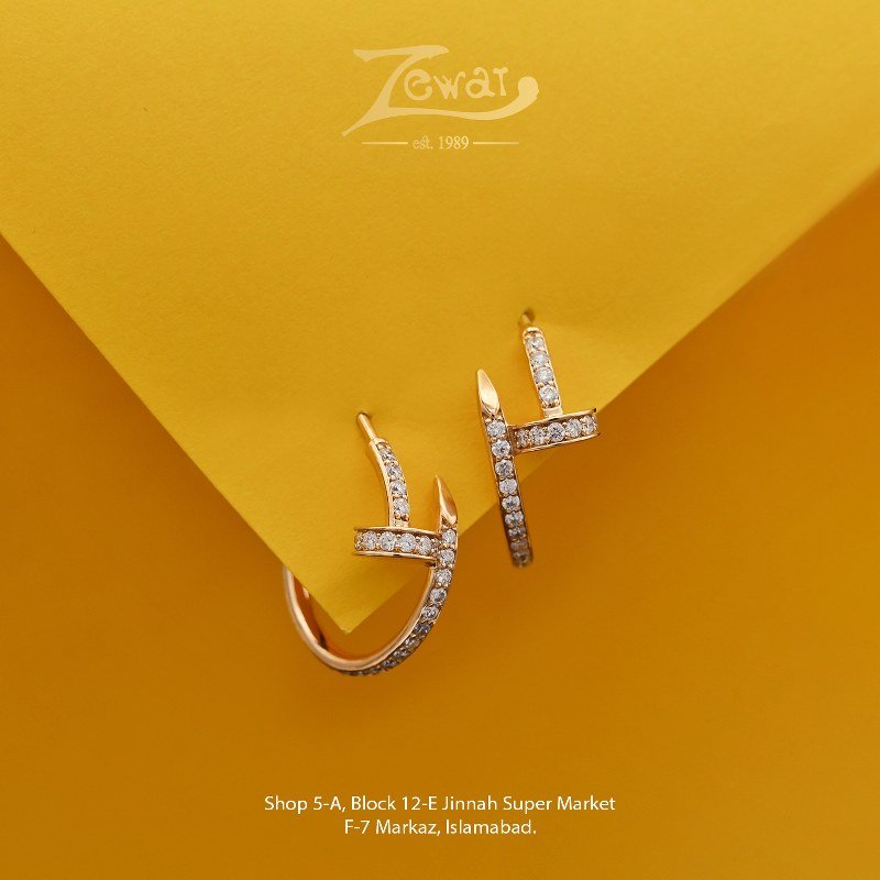 Gold Earring Design 051