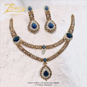 Gold Necklace Design 055