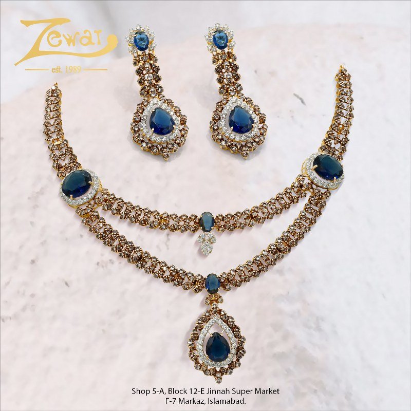 Gold Necklaces Design 058