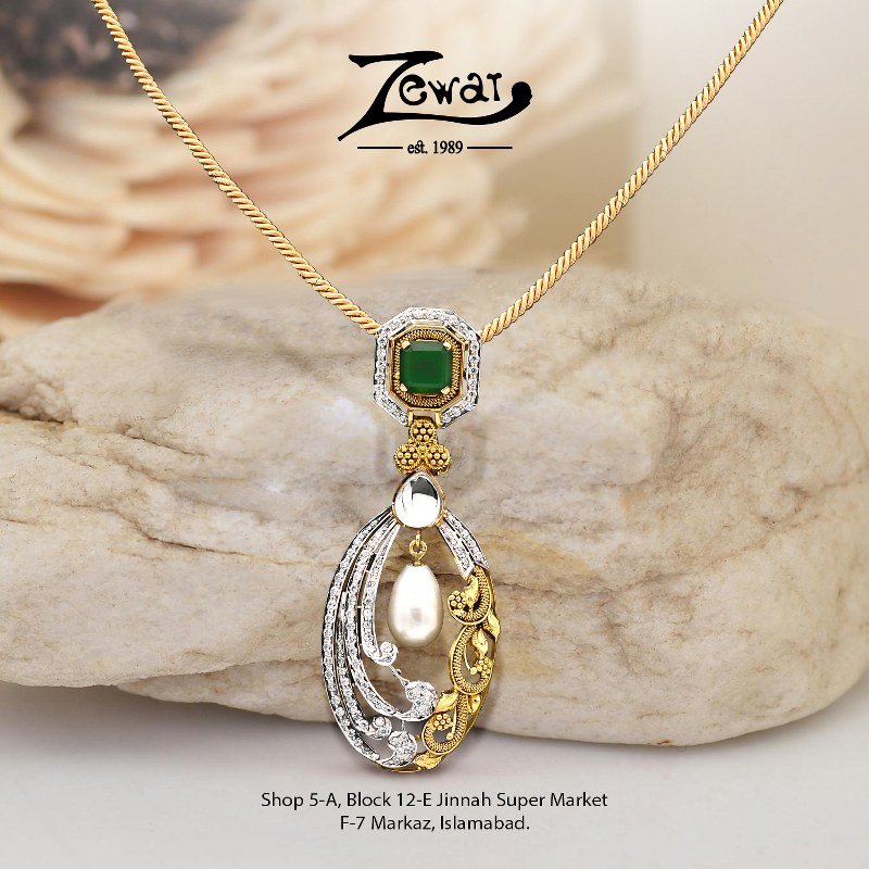 Gold Pendant Design 044