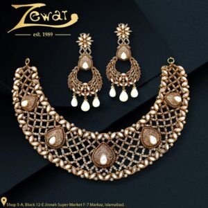 Gold Necklace Design 010