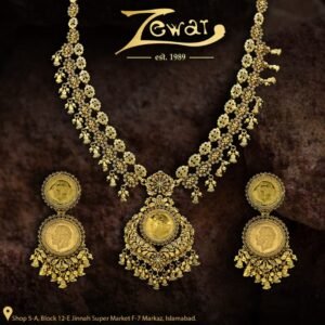 Gold Necklace Design 006