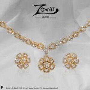 Gold Necklace Design 025