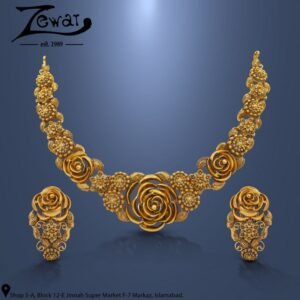 Gold Necklace Design 042