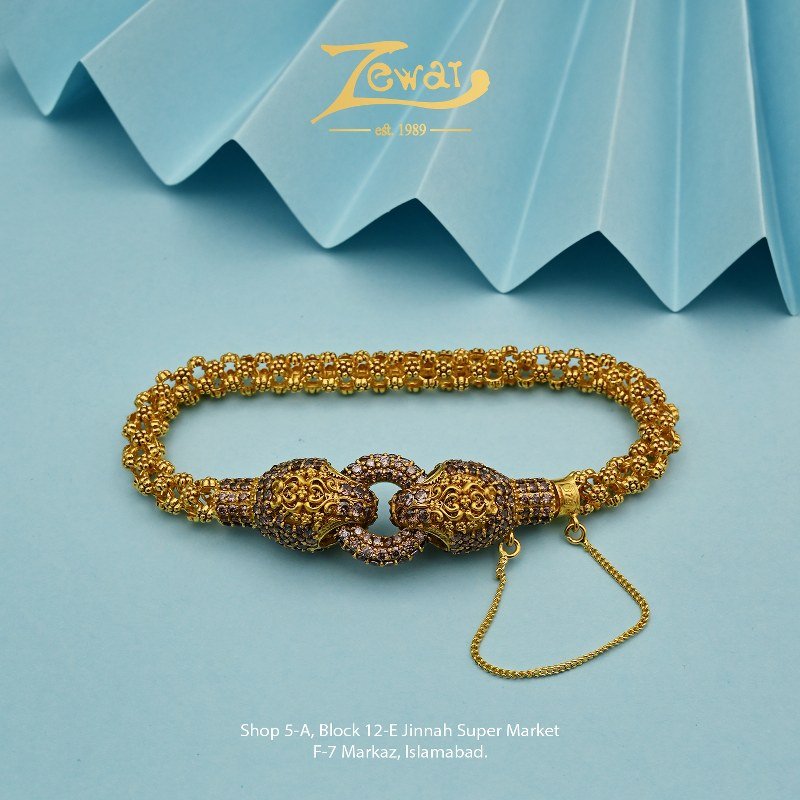 Gold Bracelet Design 070
